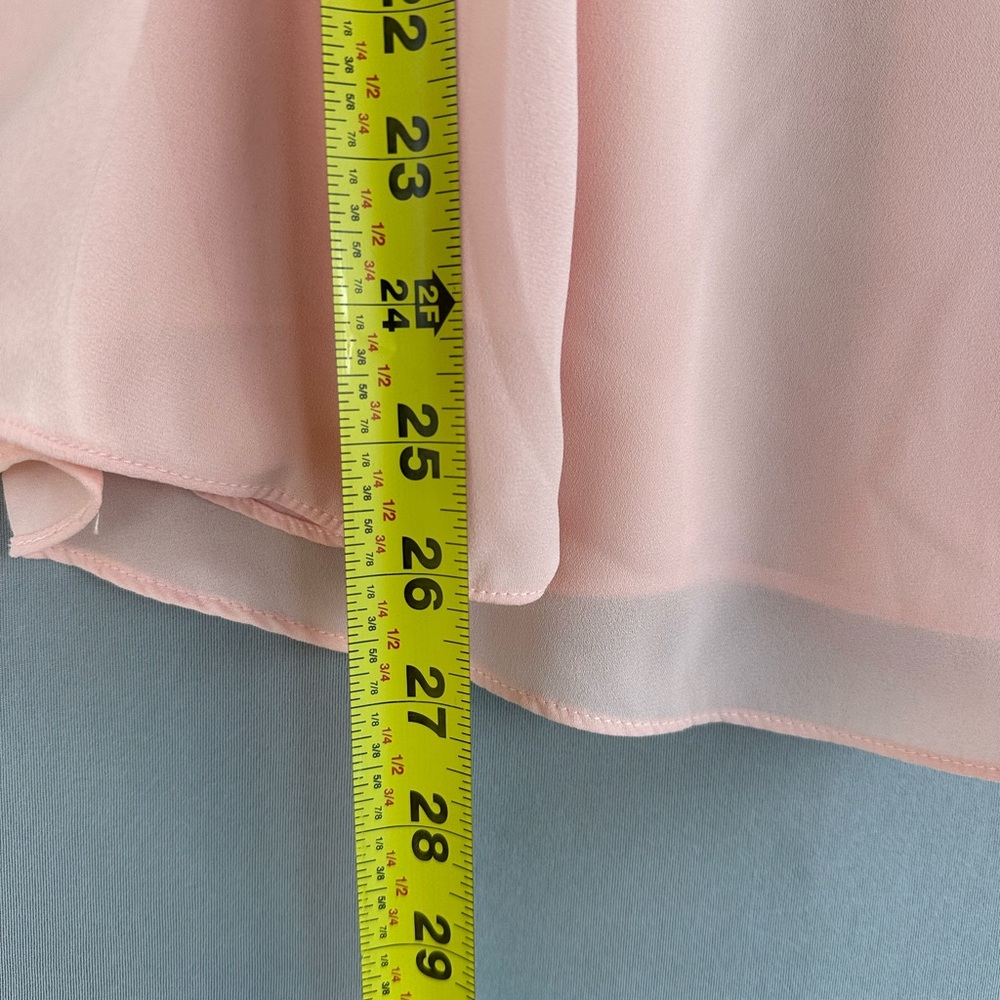 Flirty & Feminine Cold Shoulder Pink Blouse - Picture 5 of 8